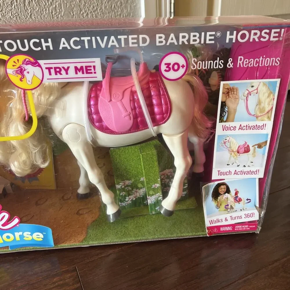 Mattel BARBIE Dream Horse VOICE ACTIVATED Blonde Barbie Doll Set NIB NEW Blonde